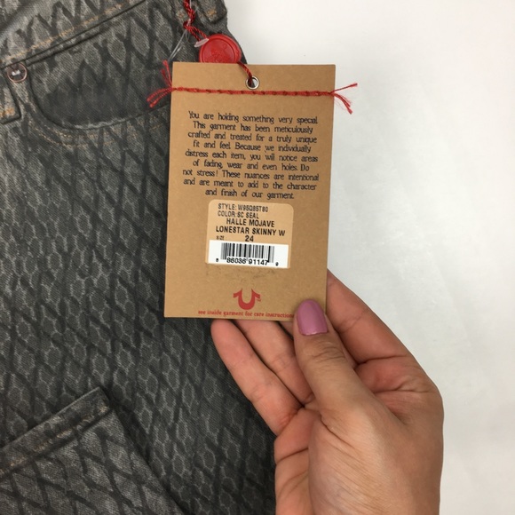True Religion Halle Mojave Lonestar Skinny Jeans - Picture 5 of 8